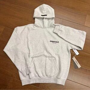 Essentials fear of god light oat hoodie